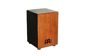 MEINL - HCAJ1AWA CAJON BLACK/WHITE ASH FRONT